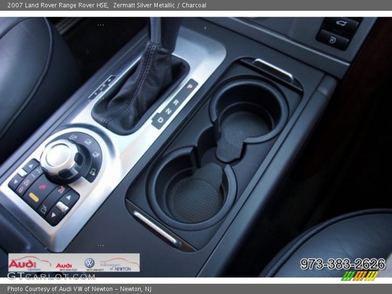 Zermatt Silver Metallic / Charcoal 2007 Land Rover Range Rover HSE
