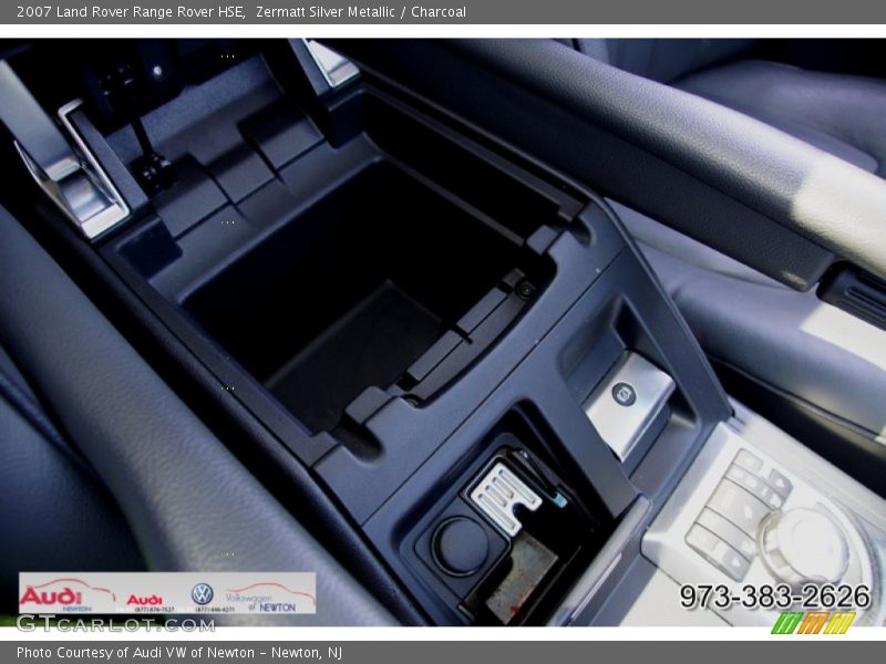 Zermatt Silver Metallic / Charcoal 2007 Land Rover Range Rover HSE