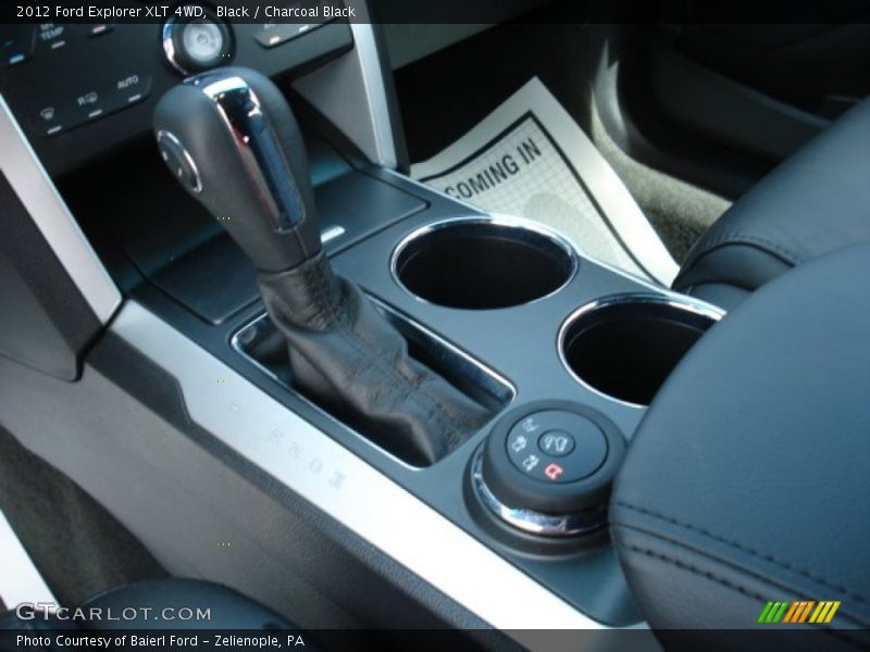 Black / Charcoal Black 2012 Ford Explorer XLT 4WD