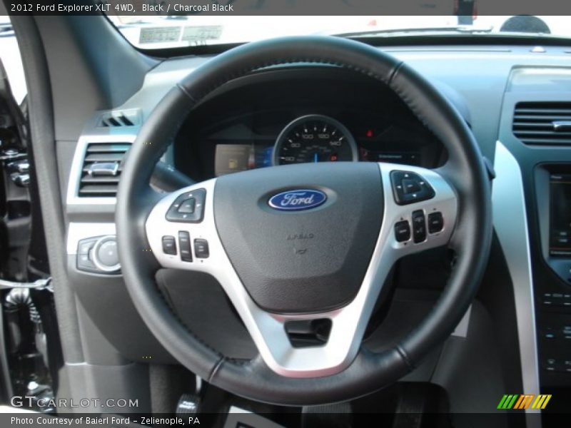 Black / Charcoal Black 2012 Ford Explorer XLT 4WD