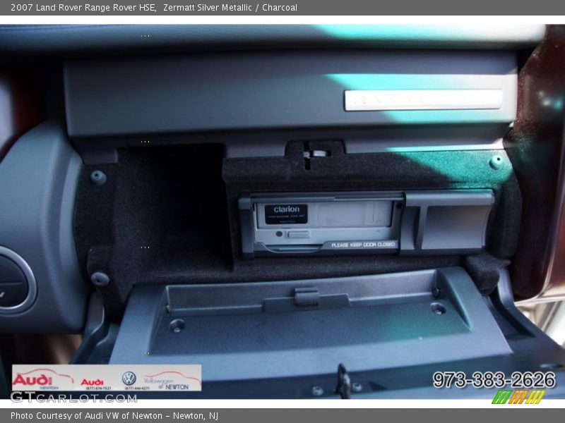 Zermatt Silver Metallic / Charcoal 2007 Land Rover Range Rover HSE