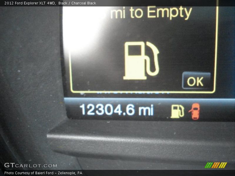Black / Charcoal Black 2012 Ford Explorer XLT 4WD