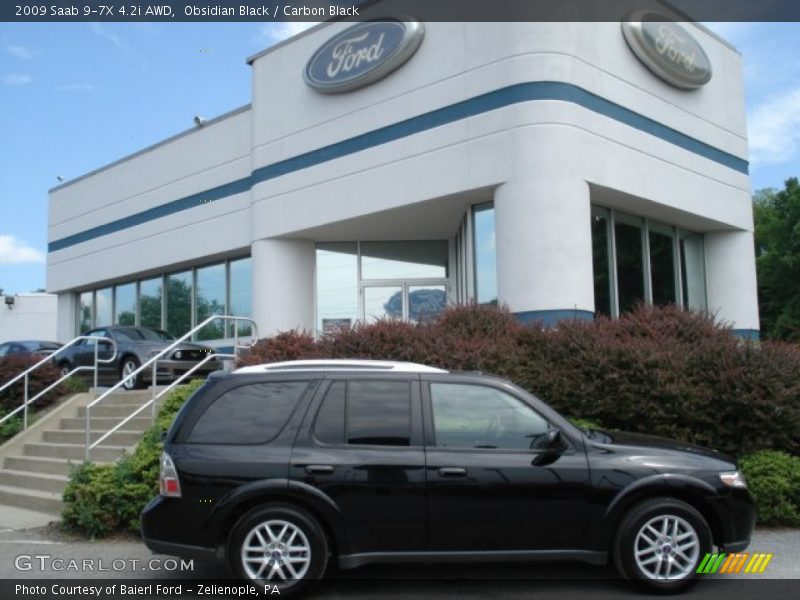 Obsidian Black / Carbon Black 2009 Saab 9-7X 4.2i AWD