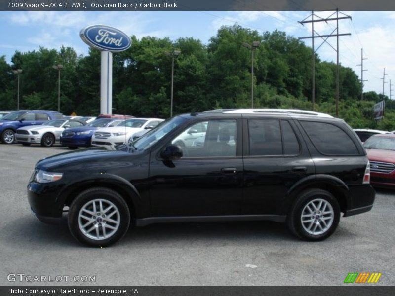Obsidian Black / Carbon Black 2009 Saab 9-7X 4.2i AWD