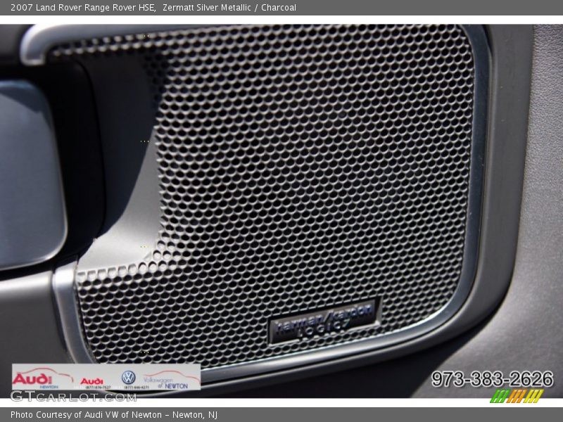 Zermatt Silver Metallic / Charcoal 2007 Land Rover Range Rover HSE