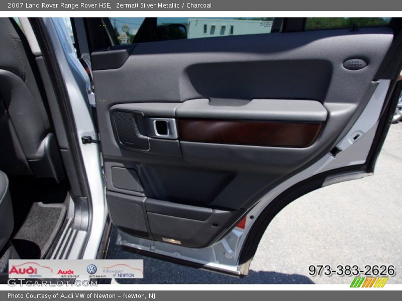 Zermatt Silver Metallic / Charcoal 2007 Land Rover Range Rover HSE