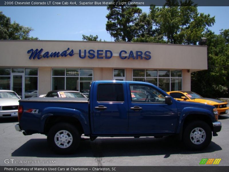 Superior Blue Metallic / Light Cashmere 2006 Chevrolet Colorado LT Crew Cab 4x4