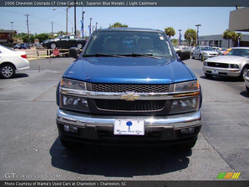 Superior Blue Metallic / Light Cashmere 2006 Chevrolet Colorado LT Crew Cab 4x4