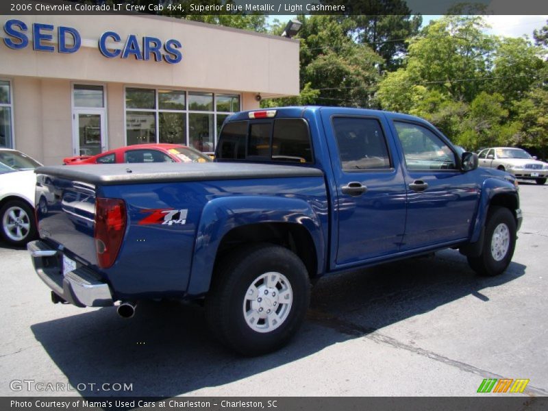 Superior Blue Metallic / Light Cashmere 2006 Chevrolet Colorado LT Crew Cab 4x4