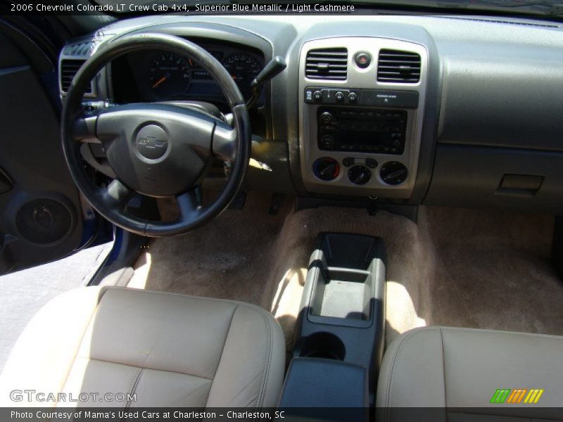 Superior Blue Metallic / Light Cashmere 2006 Chevrolet Colorado LT Crew Cab 4x4