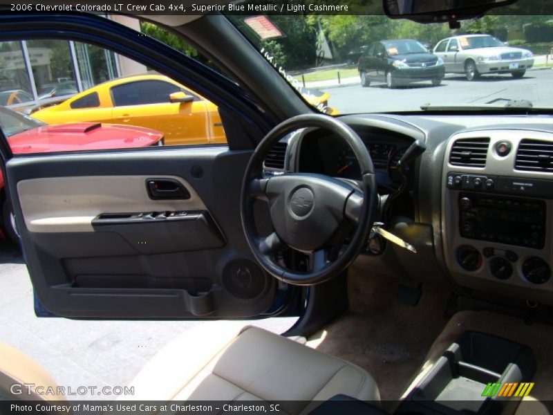 Superior Blue Metallic / Light Cashmere 2006 Chevrolet Colorado LT Crew Cab 4x4