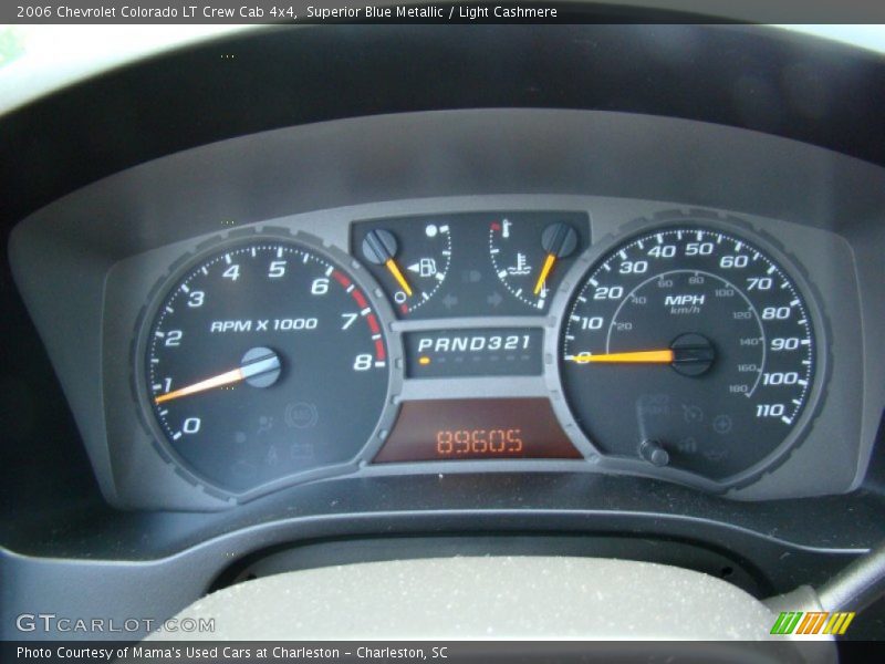 Superior Blue Metallic / Light Cashmere 2006 Chevrolet Colorado LT Crew Cab 4x4