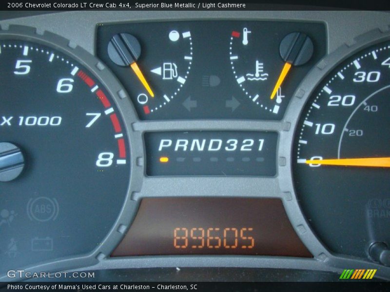 Superior Blue Metallic / Light Cashmere 2006 Chevrolet Colorado LT Crew Cab 4x4