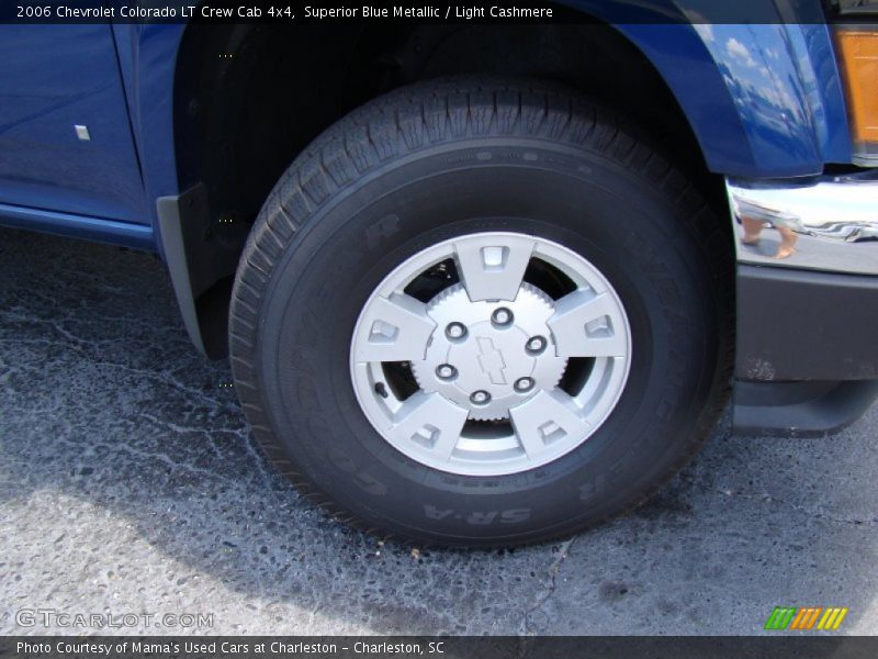 Superior Blue Metallic / Light Cashmere 2006 Chevrolet Colorado LT Crew Cab 4x4