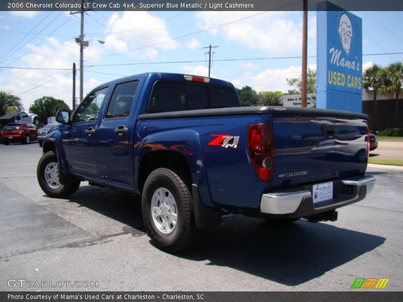Superior Blue Metallic / Light Cashmere 2006 Chevrolet Colorado LT Crew Cab 4x4