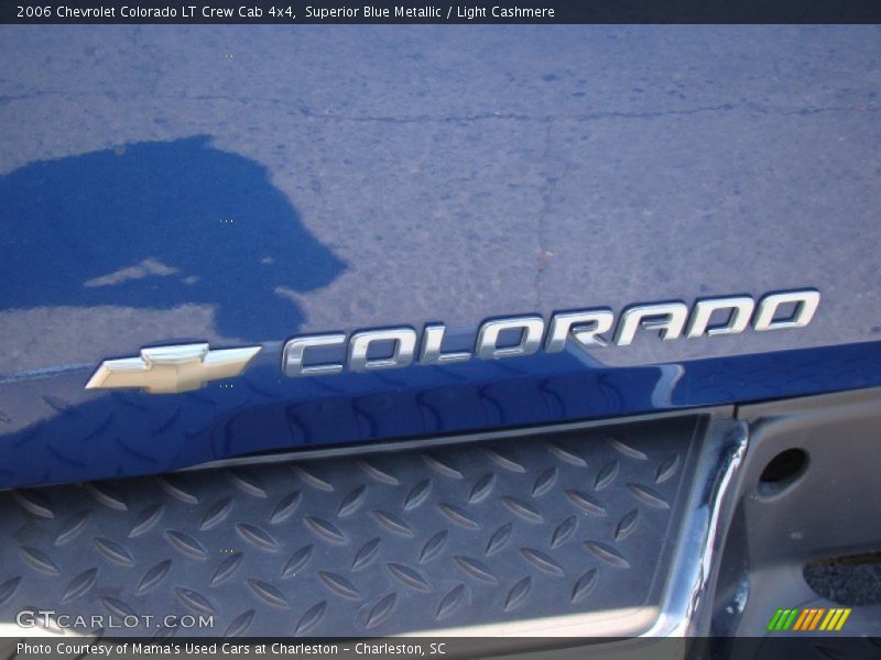 Superior Blue Metallic / Light Cashmere 2006 Chevrolet Colorado LT Crew Cab 4x4