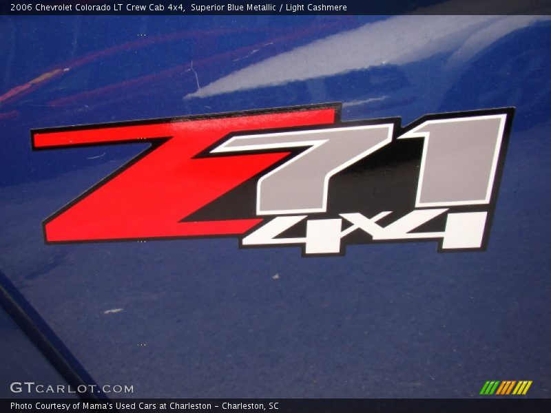 Superior Blue Metallic / Light Cashmere 2006 Chevrolet Colorado LT Crew Cab 4x4