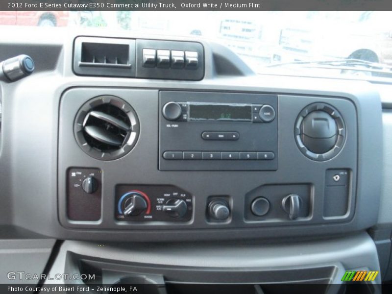 Oxford White / Medium Flint 2012 Ford E Series Cutaway E350 Commercial Utility Truck