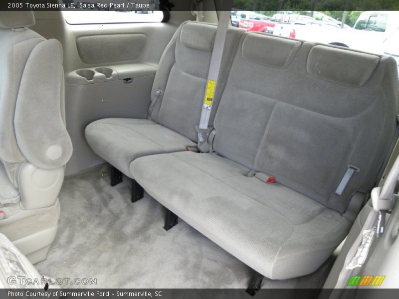 Salsa Red Pearl / Taupe 2005 Toyota Sienna LE