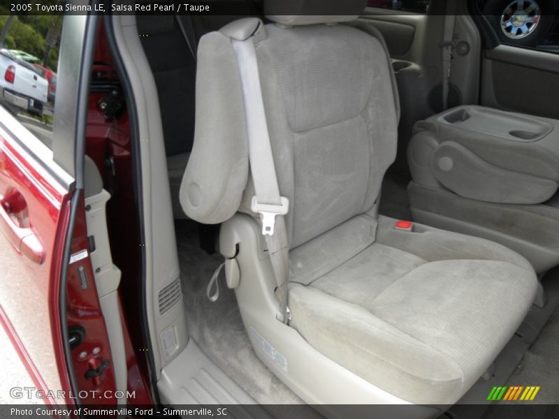 Salsa Red Pearl / Taupe 2005 Toyota Sienna LE