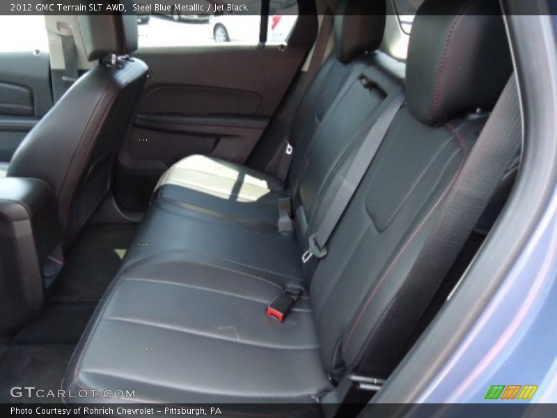 Steel Blue Metallic / Jet Black 2012 GMC Terrain SLT AWD