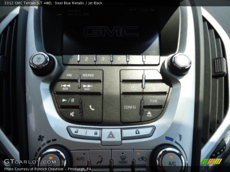 Controls of 2012 Terrain SLT AWD