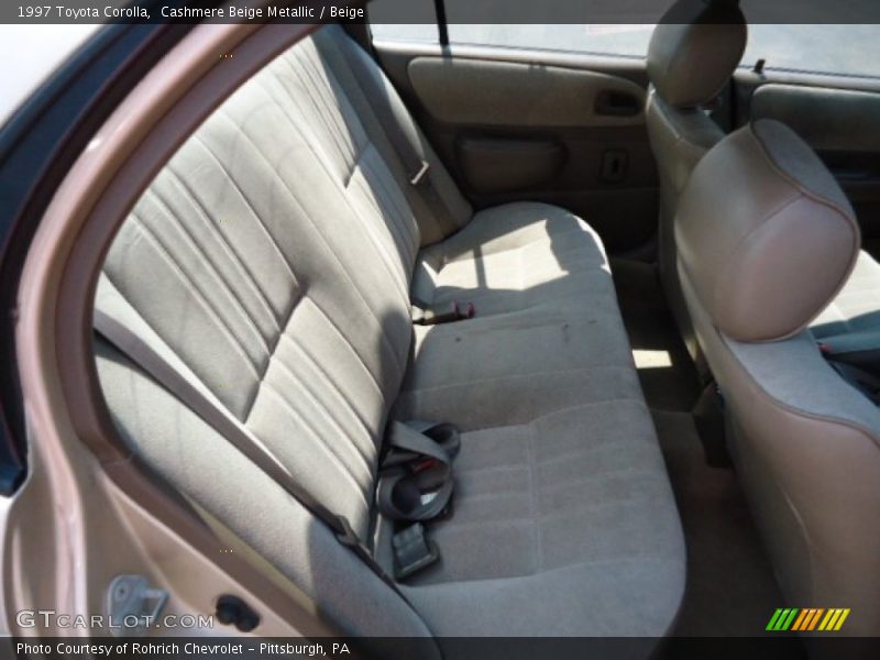 Cashmere Beige Metallic / Beige 1997 Toyota Corolla