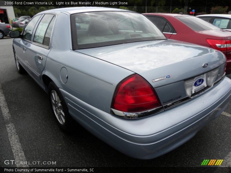 Light Ice Blue Metallic / Medium Light Stone 2006 Ford Crown Victoria LX