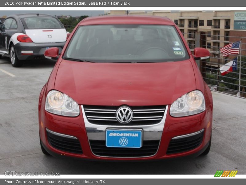 Salsa Red / Titan Black 2010 Volkswagen Jetta Limited Edition Sedan
