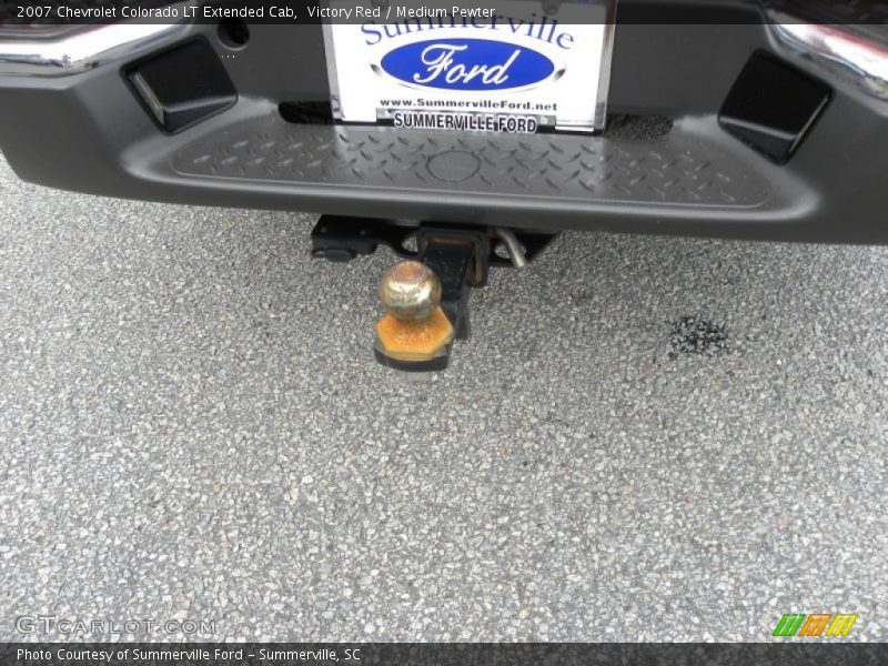 Victory Red / Medium Pewter 2007 Chevrolet Colorado LT Extended Cab