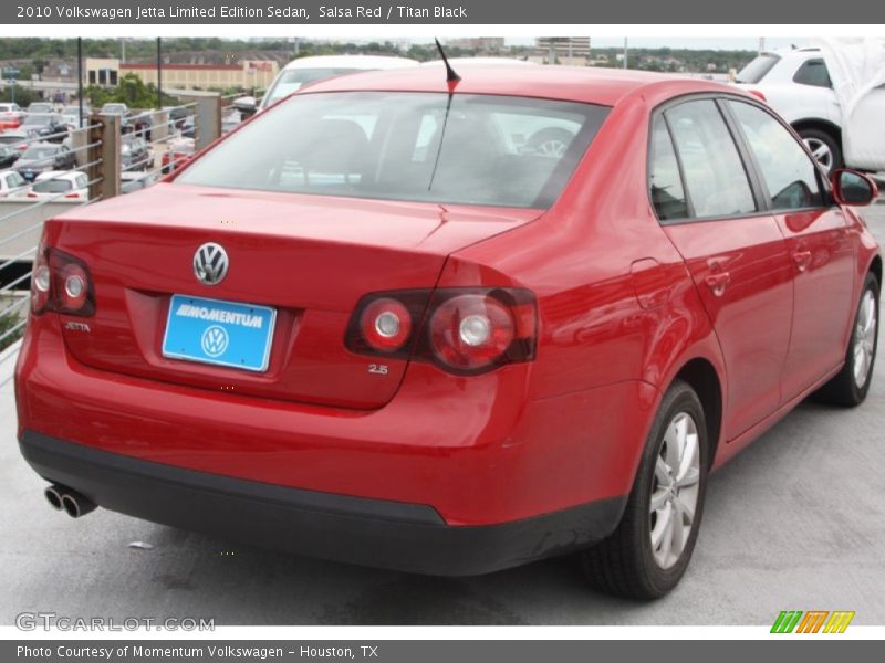 Salsa Red / Titan Black 2010 Volkswagen Jetta Limited Edition Sedan
