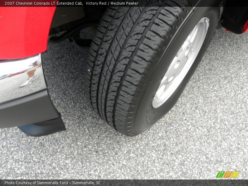 Victory Red / Medium Pewter 2007 Chevrolet Colorado LT Extended Cab