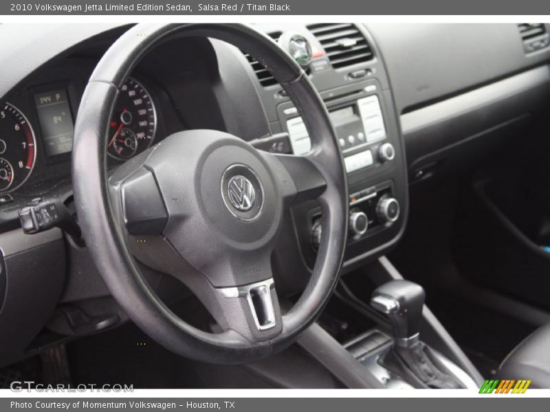 Salsa Red / Titan Black 2010 Volkswagen Jetta Limited Edition Sedan