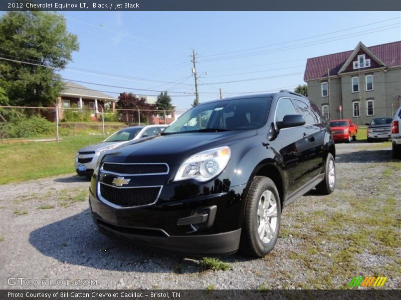 Black / Jet Black 2012 Chevrolet Equinox LT
