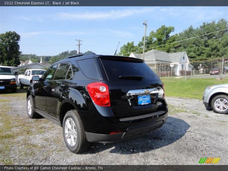 Black / Jet Black 2012 Chevrolet Equinox LT