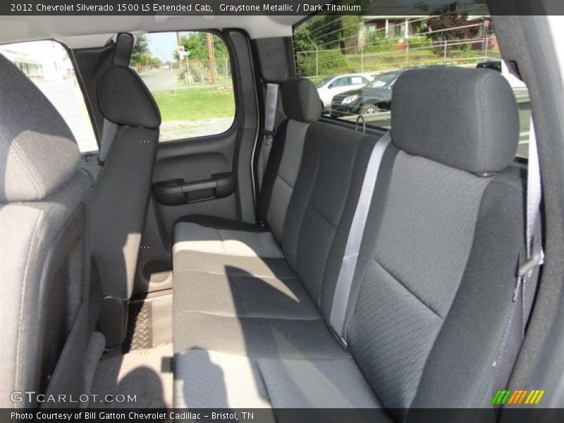 Graystone Metallic / Dark Titanium 2012 Chevrolet Silverado 1500 LS Extended Cab