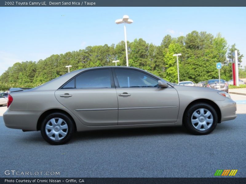Desert Sand Mica / Taupe 2002 Toyota Camry LE