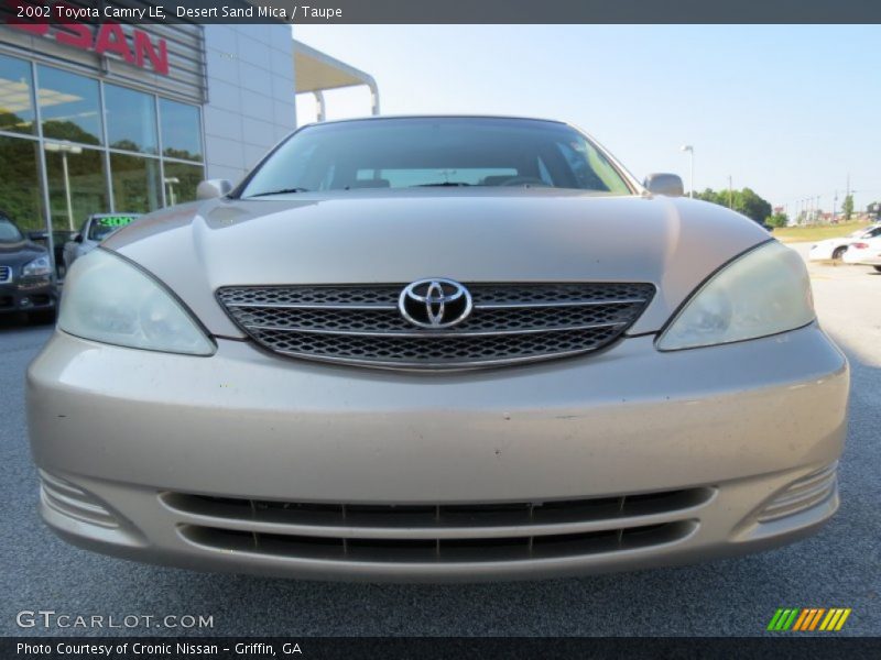 Desert Sand Mica / Taupe 2002 Toyota Camry LE