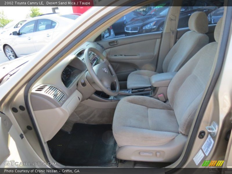 Desert Sand Mica / Taupe 2002 Toyota Camry LE