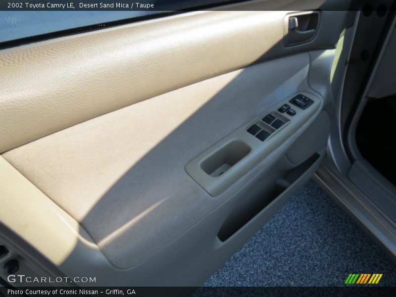 Desert Sand Mica / Taupe 2002 Toyota Camry LE