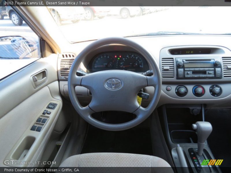 Desert Sand Mica / Taupe 2002 Toyota Camry LE