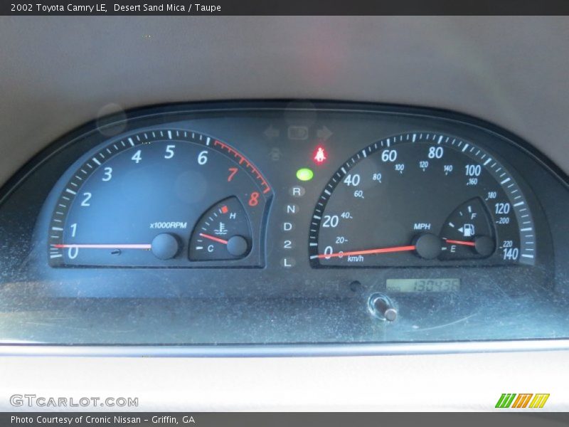 Desert Sand Mica / Taupe 2002 Toyota Camry LE