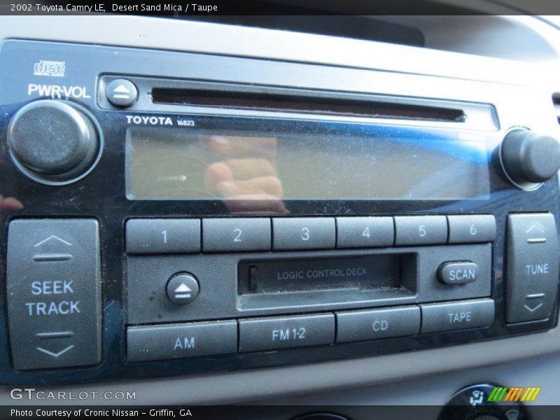 Desert Sand Mica / Taupe 2002 Toyota Camry LE