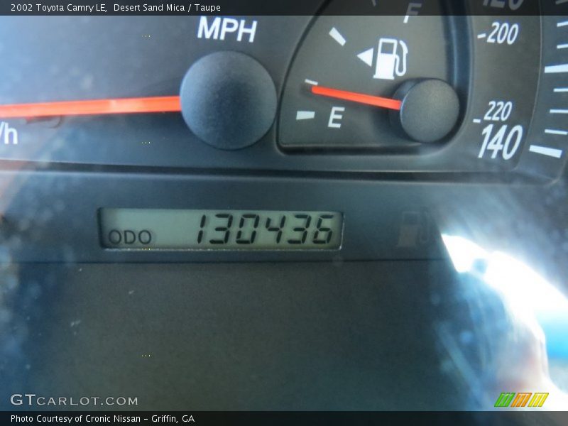 Desert Sand Mica / Taupe 2002 Toyota Camry LE