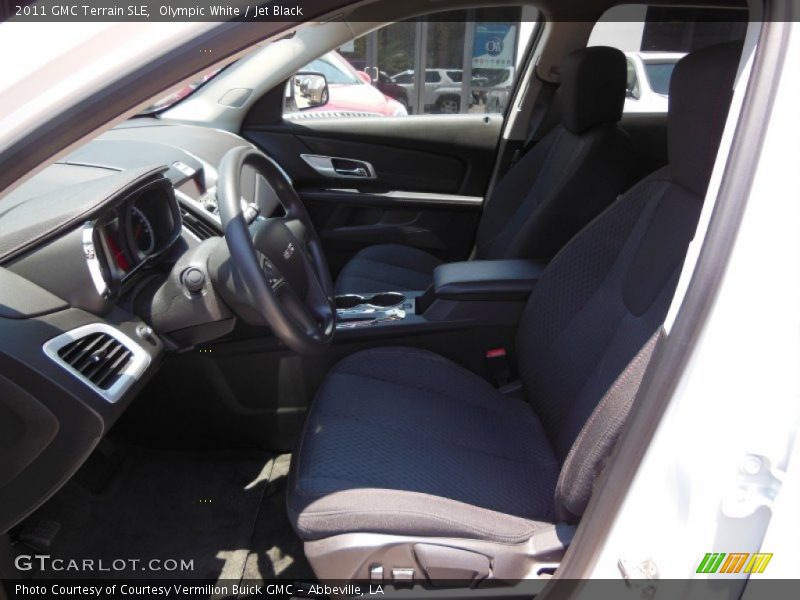 Olympic White / Jet Black 2011 GMC Terrain SLE