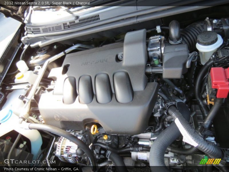 Super Black / Charcoal 2012 Nissan Sentra 2.0 SR