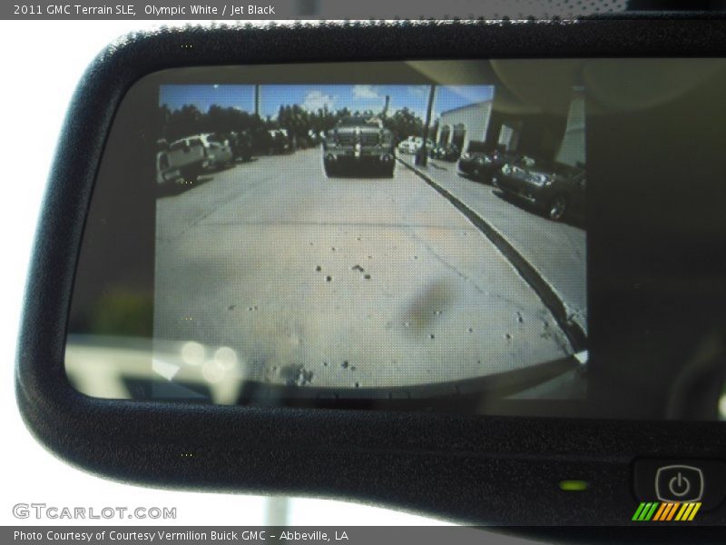 Olympic White / Jet Black 2011 GMC Terrain SLE