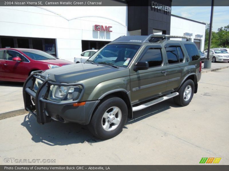 Canteen Metallic Green / Charcoal 2004 Nissan Xterra SE