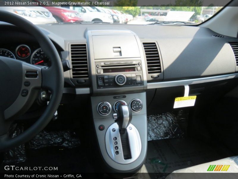 Magnetic Gray Metallic / Charcoal 2012 Nissan Sentra 2.0 S