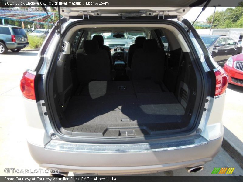 Quicksilver Metallic / Ebony/Ebony 2010 Buick Enclave CX